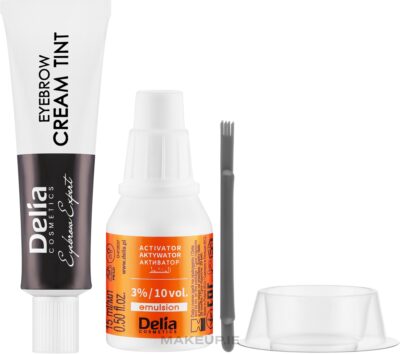 Alternative view of Delia Cosmetics Eyebrow Tinting Kit Brown