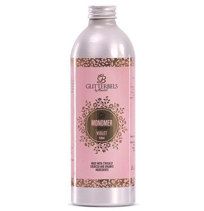 Glitterbels Violet Monomer 250ml/500ml - 500ml/16.90 fl oz