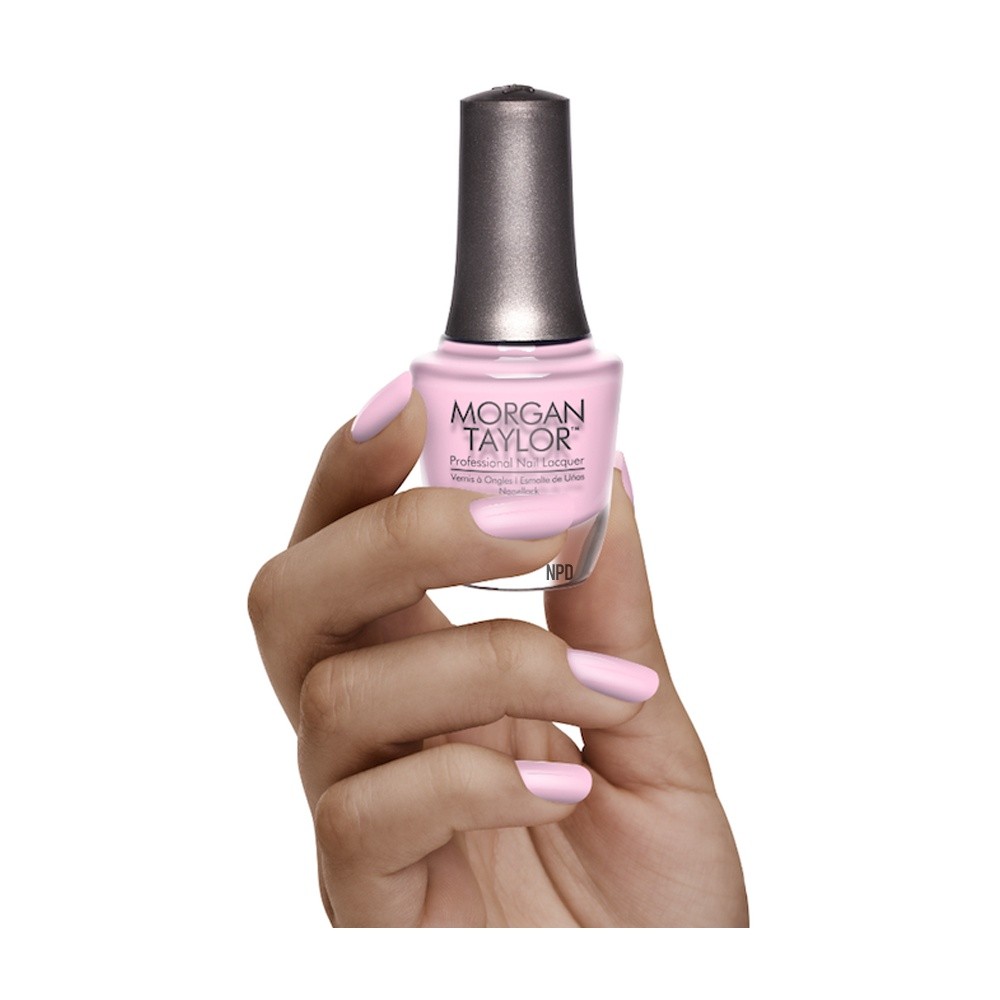 Morgan Taylor Creme Nail Lacquer Make Me Blush - Image 4