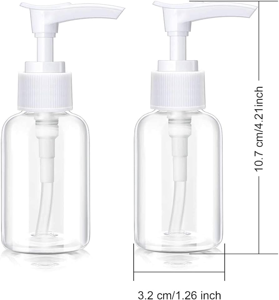 Pump Bottles 2 Pack 50ml - Image 2