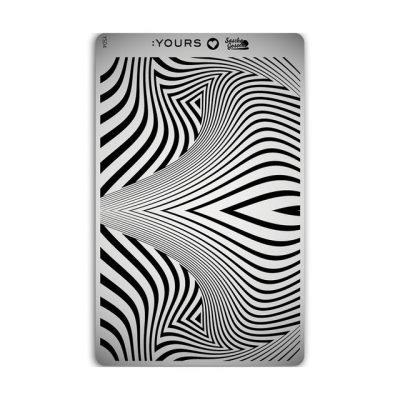 :YOURS Zebra Stamping Plate