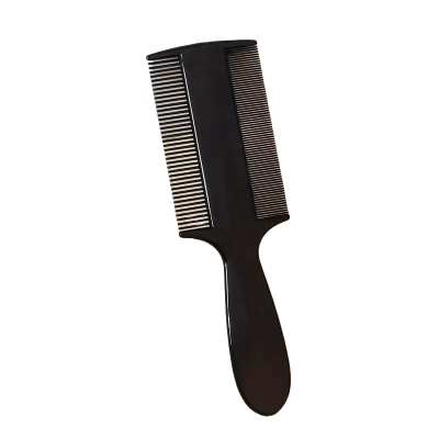Black Dandruff & Head Lice Hair Comb