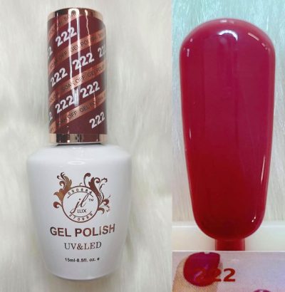 JL Lux Soak Off Gel Polish 222