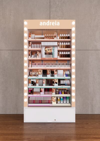 Andreia Professional 100cm Floor Make Up Display Stand