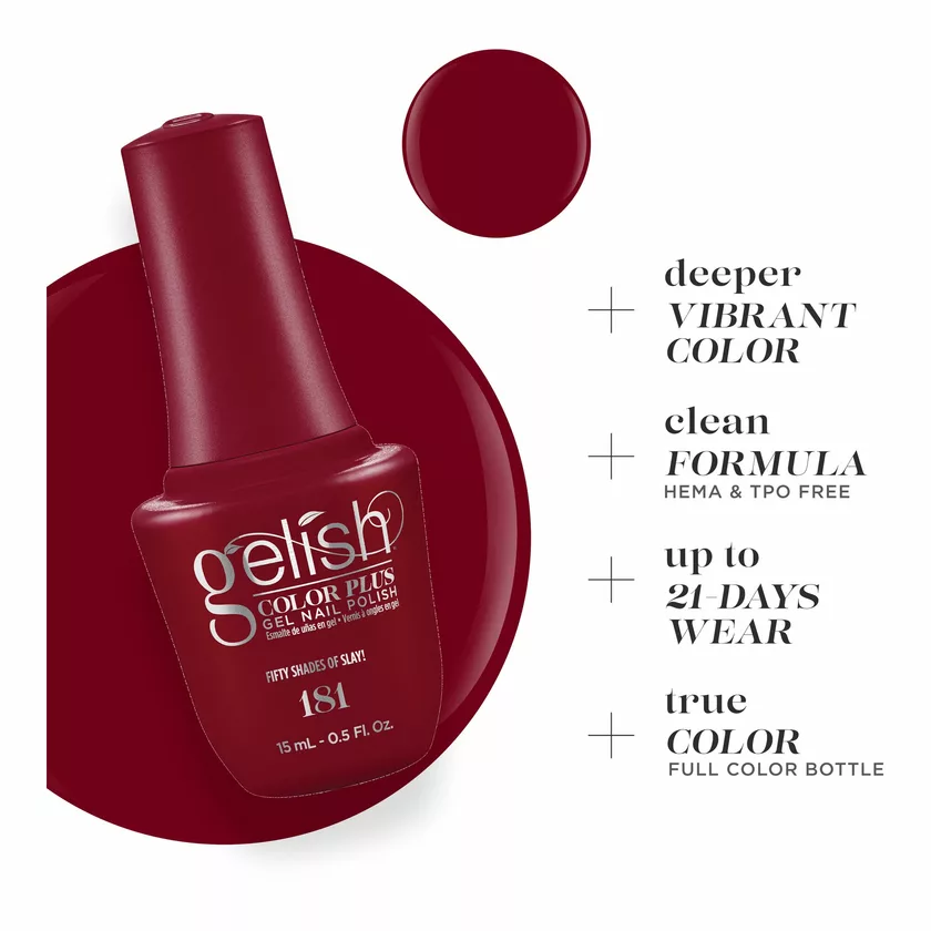 Gelish Colour Plus 181 Fifty Shades of Slay! - Image 6