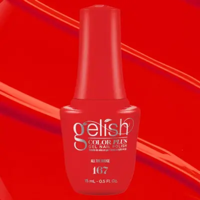 Gelish Colour Plus 167 All The Rouge