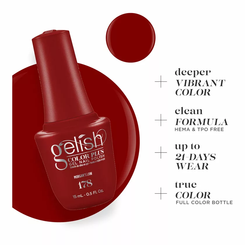 Gelish Colour Plus 178 Morgan's Law - Image 5